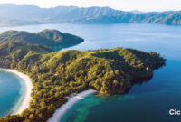 Pulau Samusir yang berada di tengah-tengah Danau Toba, SUmatera. Foto: Cici AI