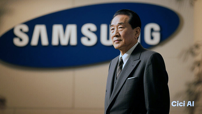 Lee Byung Chull, pendiri sekaligus pemilik perusahaan samsung