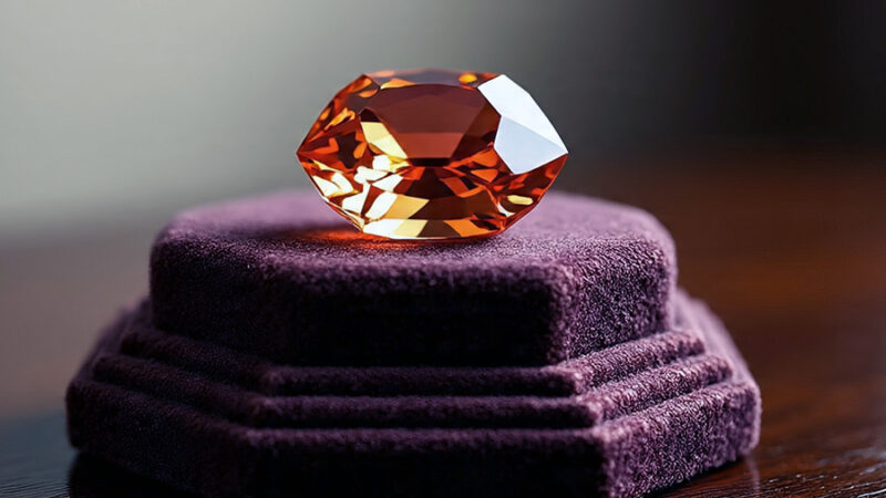 Penampakan salah satu Batu permata, yakni Topaz. Foto: Meta AI