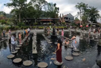 Penempakan tempat wisata Tirta Gangga, Bali. 
Foto: Tangkapan layar youtube JooUpdate