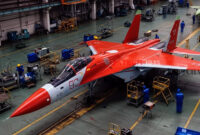 Penampakan jet tempur x bikinan Indonesia. Foto: tangkapan layar youtube Patriot 1945