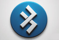 Penampakan logo Bluetooth atau Gigi Biru. Foto: Meta AI