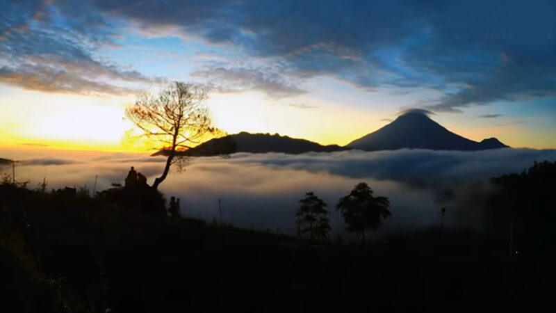 Salah satu wilayah Kota Dieng, yang paling dingin. Foto: Tangkapan Layar Youtube Awand TV
