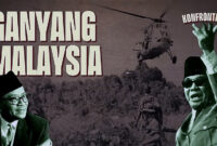 Ilustrasi: Ganyang Malaysia. Foto: Tangkapan layar video youtube matahatipemuda