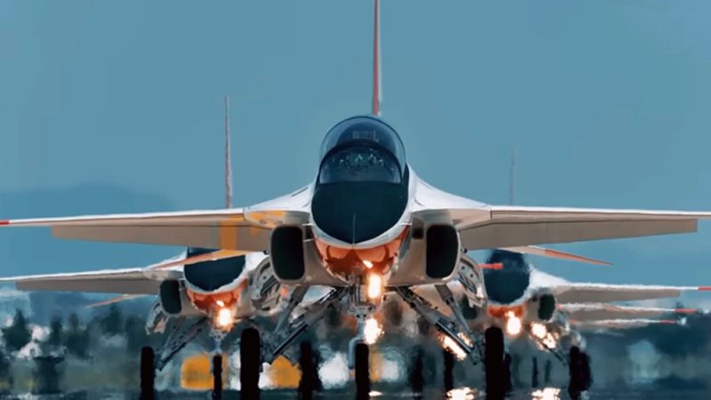 Penampakan pesawat latih lanjut KAI T-50 Golden Eagle. Foto: Tangkapan layar youtube SEA5 