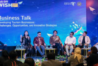 Nara Sumber saat acara Wonderful Indonesia Scale-up Hub (WISH) 2025. Foto:  Humas Kemenparekraf