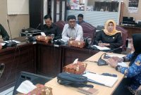 Riyadus Solihin ketua Komisi II DPRD Kota Probolinggo, saat RDP soal Perumda Bayuangga. Foto: suarabhinneka.id