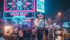 Foto Ilustrasi Tempat Karaoke. Foto: Hasil Gemini AI