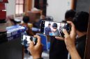 Pelaku saat dimintai keterangan di Mapolres Probolinggo Kota. Foto Humas Polres Probolinggo Kota 